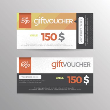 Hediye çeki şablonu