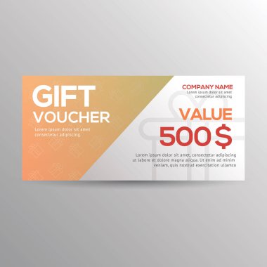 Hediye çeki şablonu