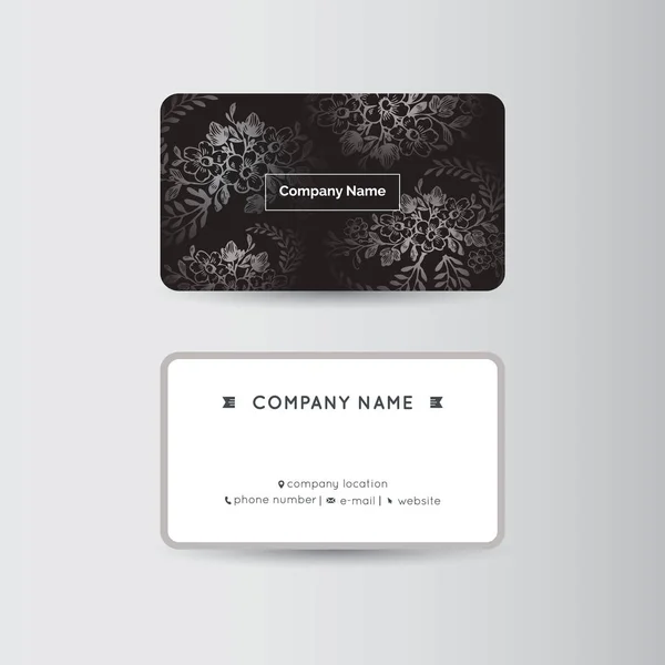 Business card template — Stock Vector