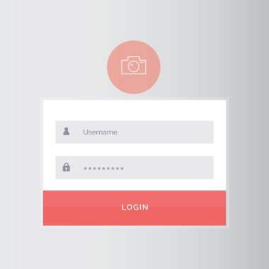 üye giriş şablonu