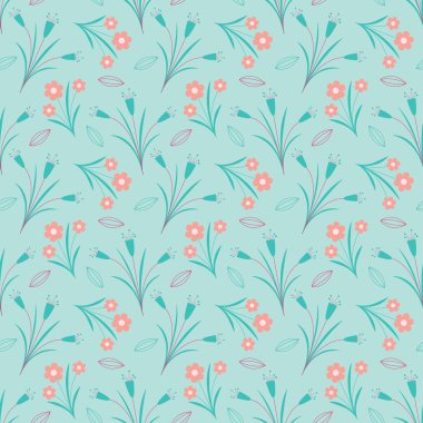 Kusursuz çiçek deseni