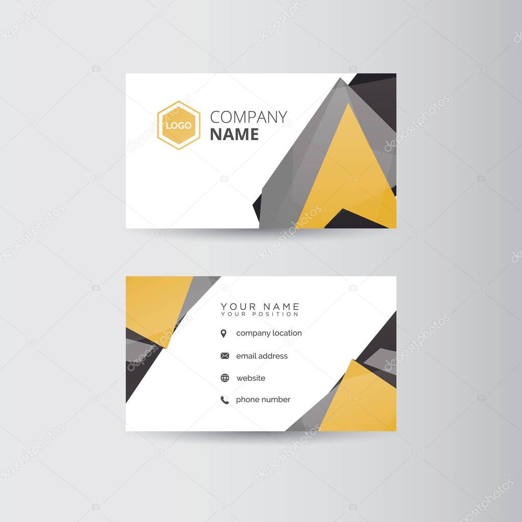 Business card template