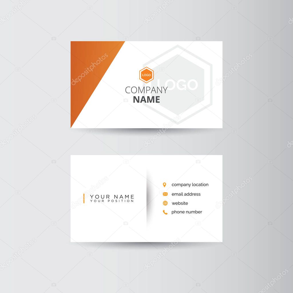 Business card template