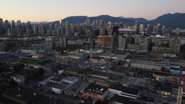 Tetti Del Monte Piacevole Zona Vancouver — Video Stock