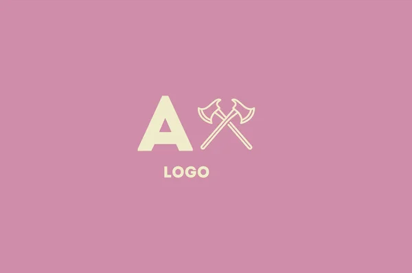 Font Illustration Letter Initial Shape Business Vector Company Logo — Stock vektor