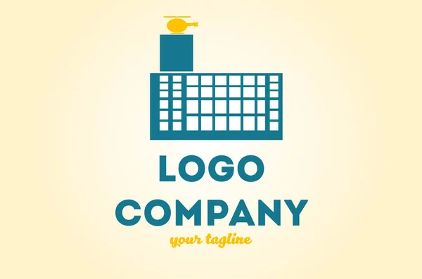 Construir Símbolo Logotipo Icono Negocio Vector Diseño Concepto Signo Empresa — Archivo Imágenes Vectoriales