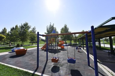 oyun alanı, eğlence, park, renk, çocuk, oyun, renkli, arka plan, tasarım, okul, çocukluk, çizgi film, ekipman, çocuk, vektör, slide, mutlu, boş zaman, eğlence, açık hava, oyuncak, pankart, kırmızı, modern, parti, poster