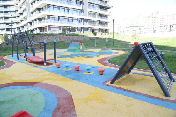 Verano Diversión Agua Parque Piscina Vacaciones Aqua Ocio Natación Día —  Fotos de Stock