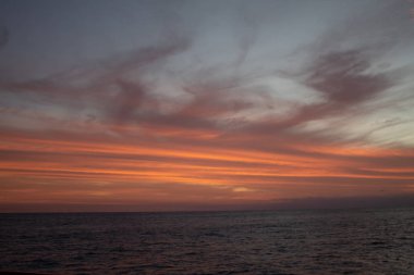 Hint Okyanusunda güzel bir gökyüzü