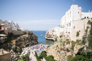 Polignano a Mare 'deki güzel plaj