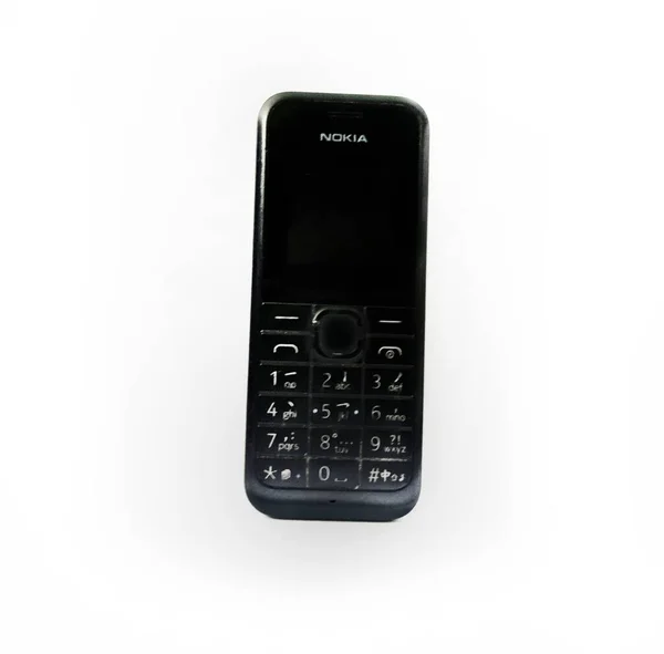 Nokia Gsm Handphone Isolado Fundo Branco — Fotografia de Stock