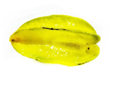 Yıldız meyveleri beyaz arka planda izole. Taze Meyve