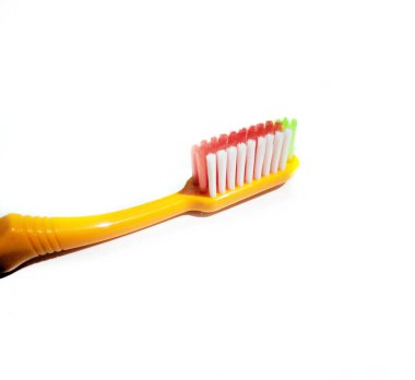 Diş fırçası beyaza izole edilmiş