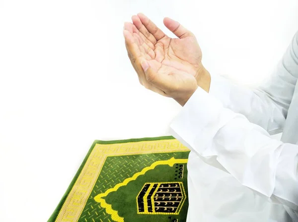 Modlící Ruce Islámské Pozadí — Stock fotografie