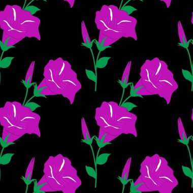 Örtüler, masa örtüleri, battaniye, gömlekler, elbiseler, posterler, kağıtlar için kusursuz çiçek deseni basılabilir.