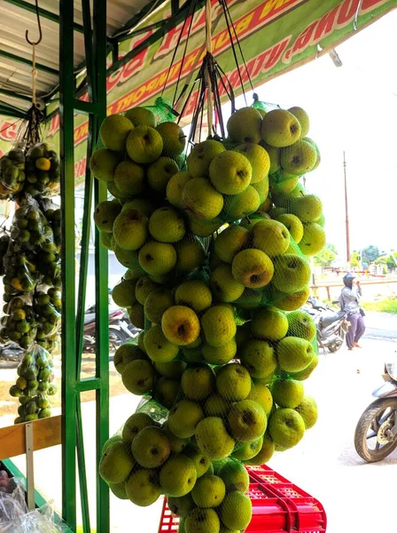 Verse Biologische Vruchten Markt — Stockfoto