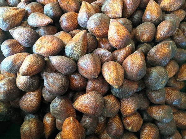 Frisches Bio Obst Auf Dem Markt — Stockfoto