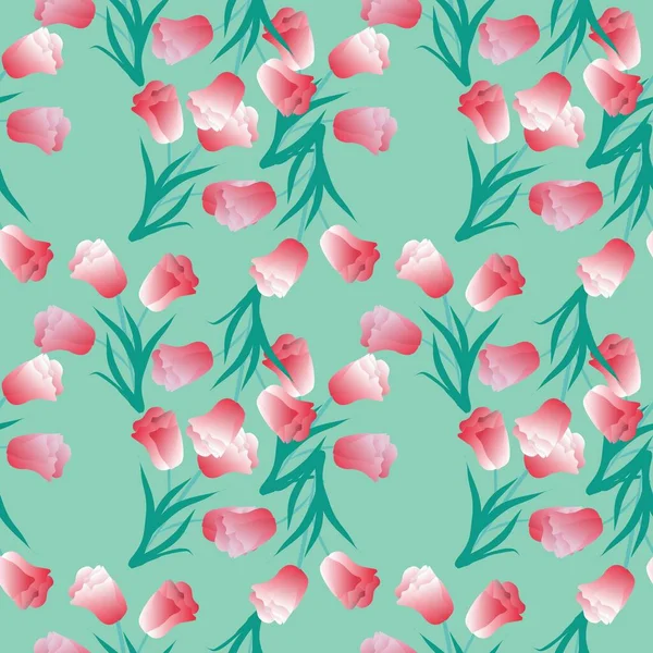 Patrón Floral Sin Costuras Capaz Imprimir Para Paños Manteles Mantas — Archivo Imágenes Vectoriales