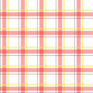 Şebeke desenli Sarong Motifi. Kusursuz gingham deseni. Vektör çizimleri. Masa örtüleri, battaniye, ekose kumaş, kumaş, gömlek, tekstil, elbise, kağıt, posterler için kare / eşkenar dörtgen dokusu.