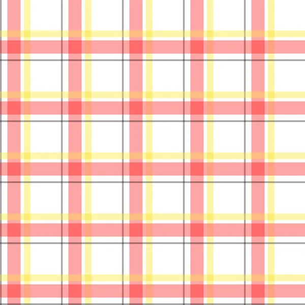 Motivo Sarong Con Motivo Griglia Gingham Pattern Senza Cuciture Illustrazioni — Vettoriale Stock