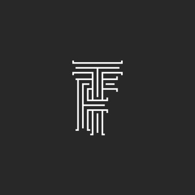 Harfler Tf monogram