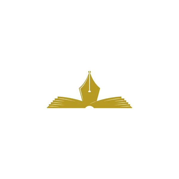 Логотип поэтического клуба — стоковый вектор