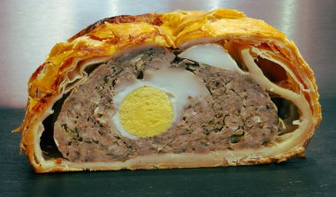 Yemek çizimleri için paskalya pastasının fotoğrafı.