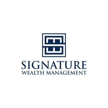 İlk Yüzme logosu tasarım şablonu basit