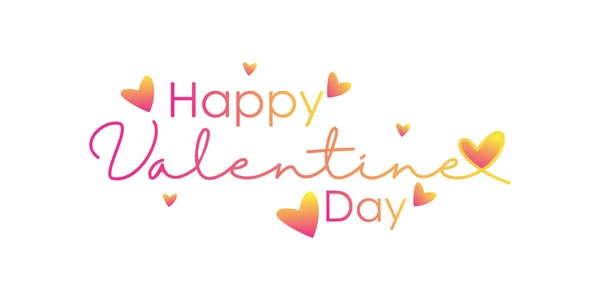 Happy valentine day vector design background, with the concept o — Stock Vector