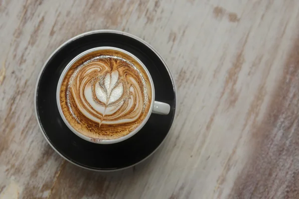 Caffè cappuccino come sfondo — Foto Stock