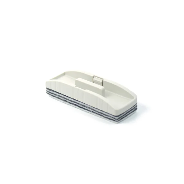 Eraser whiteboard on white background — Stock Photo, Image