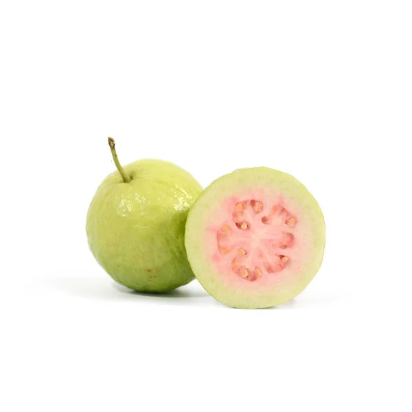 Red Guava fruit isolate on white background — Stock Photo, Image