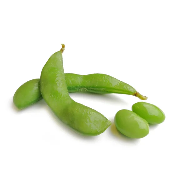 Pois mange-tout au sucre vert bio — Photo