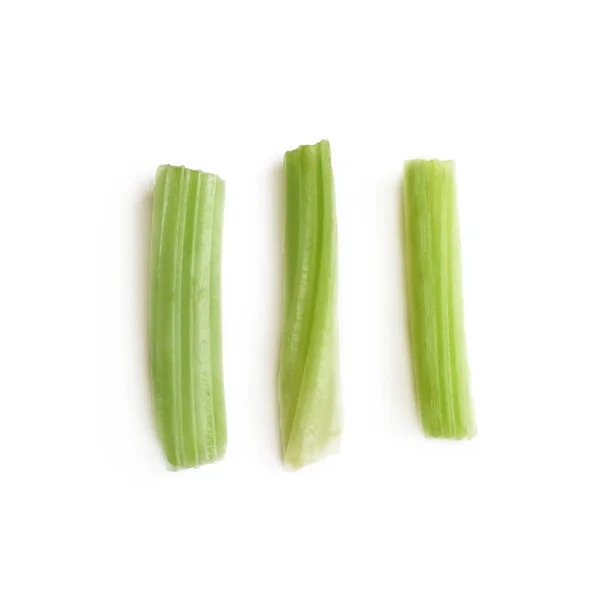 Celery sticks isolated on white — Stock Photo, Image