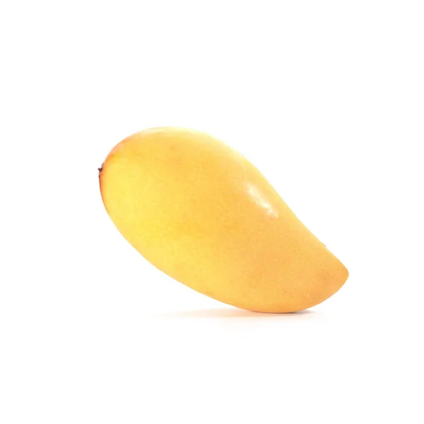 Yellow mango isolated on a white background — Stock Photo, Image