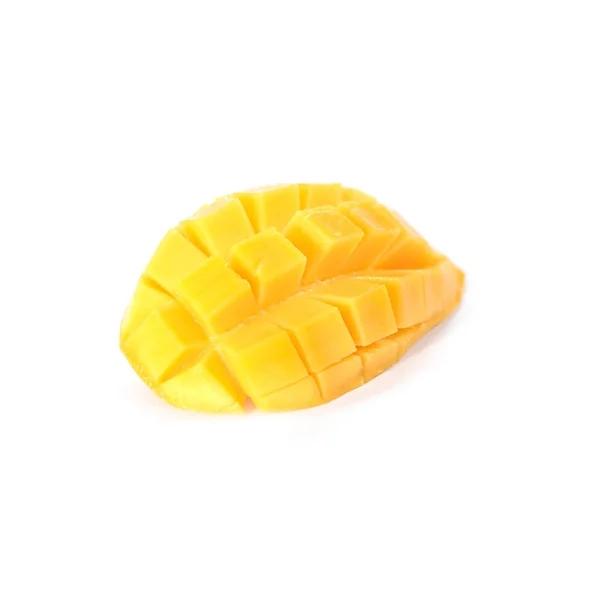 Yellow mango isolated on a white background — Stock Photo, Image