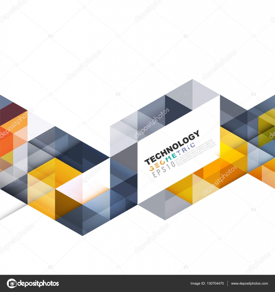 colorful geometric modern template for business or technology colorful geometric modern template for business or technology, Presentation Abstract Template, Presentation templates