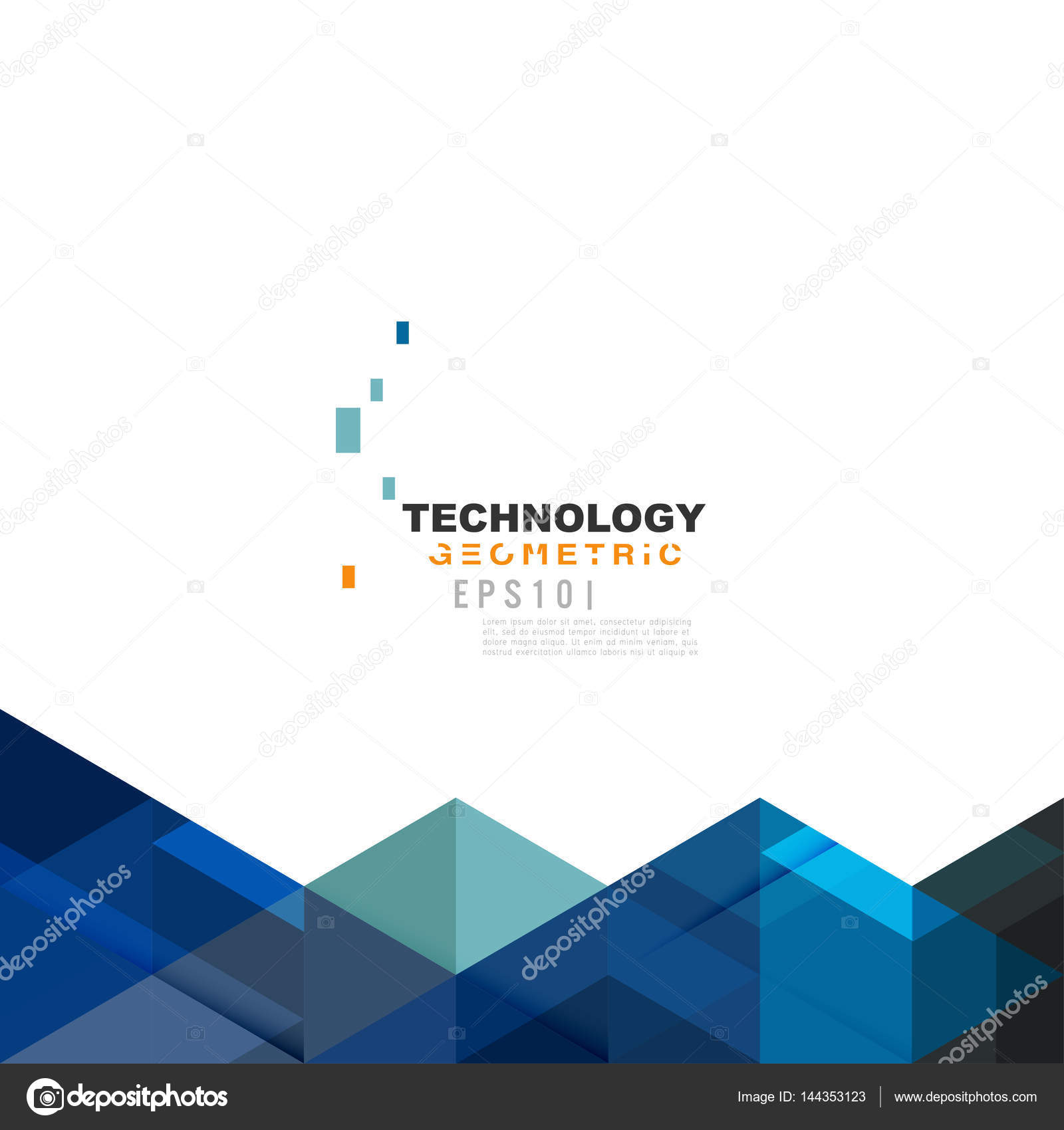 colorful geometric modern template for business or technology colorful geometric modern template for business or technology, Presentation Abstract Template, Presentation templates