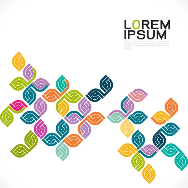 renkli desen ve çeşitli grafik dekorasyon çiçek ve çağdaş Tay Sanat desen kavramı, vektör çizim ile