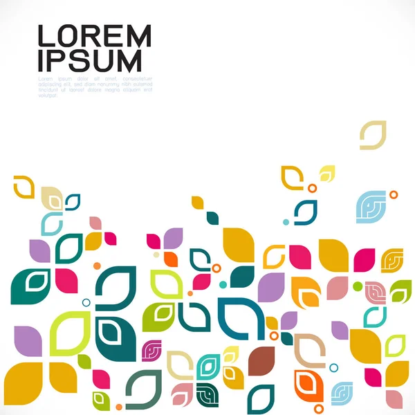 renkli desen ve çeşitli grafik dekorasyon çiçek ve çağdaş Tay Sanat desen kavramı, vektör çizim ile