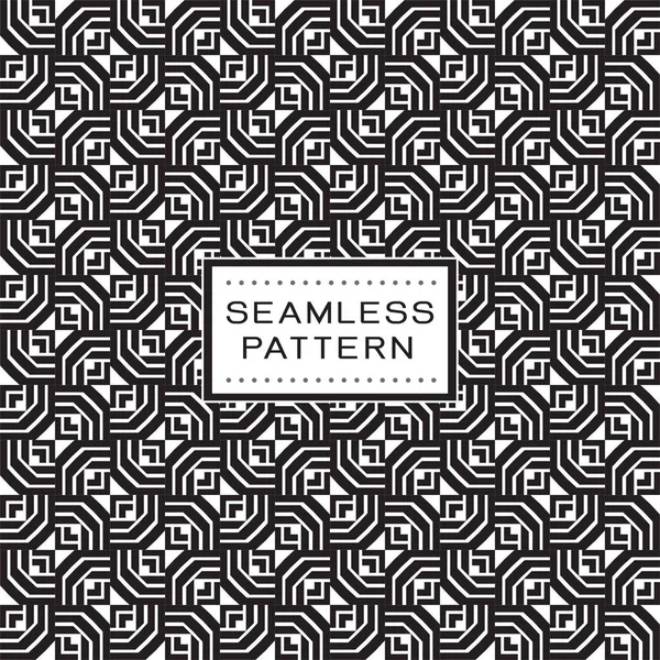 Seamless pattern with simple geometric concept. Endless pattern on background, vector illustration — Stock Vector