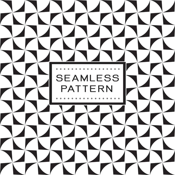 Seamless mönster med abstrakta form och enkla geometriska begrepp. Oändliga mönster på bakgrund, vektorillustration — Stock vektor