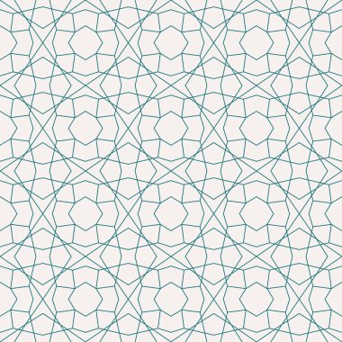 Vektör Dikişsiz desen ve modern şık doku. Kılavuz deseni ile soyut geometrik fayans yinelenen. 