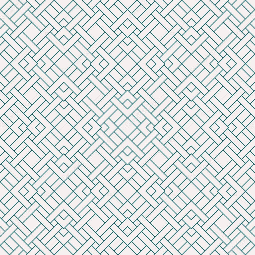 Vector seamless pattern and modern stylish texture. Repeating geometric simple rectangular background with striped elements.