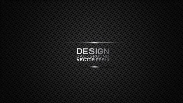 Vector 는 유행과 기술 컨셉 배경을 설계 한다. 어두운 배경의 어두운 탄소 섬유 질감 및 복사 공간 , abstract futuristic technology template. — 스톡 벡터