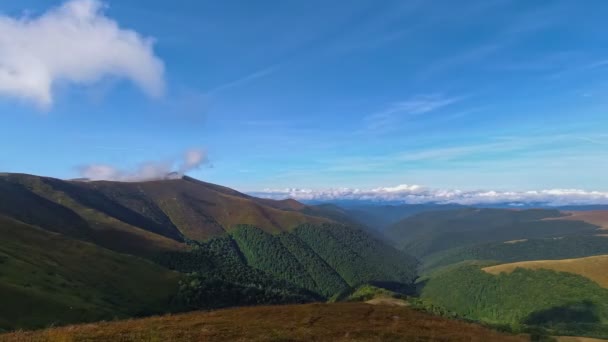 Timelapse Nuvola Montagna — Video Stock