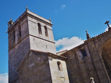 Kule ve La Asuncion, La Alberca kilisesinin süslü detayları.