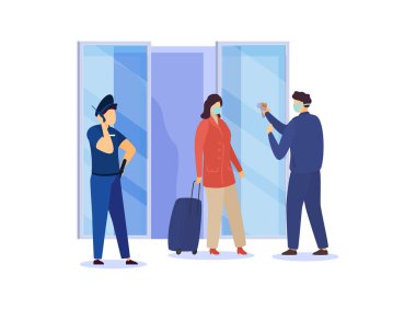 Coronavirus 2019-ncov salgını Çin 'i karantina altına aldı. Maskeli salgın virüs salgını insanları sağlıksız. Sokakta panik, askeri polis taraması