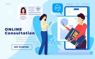 Hukuki danışmanlık çevrimiçi hizmet, avukat web sitesi, insan temsilciliği