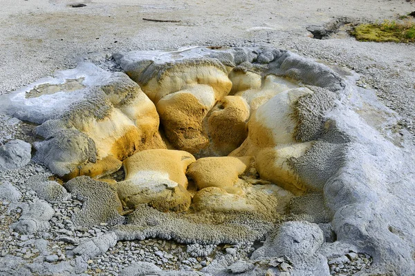 Manantial Conchas Cuenca Biscuit Paisajes Escénicos Actividad Geotérmica Del Parque — Foto de Stock